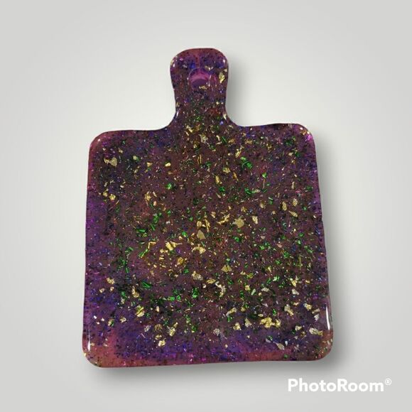 Gold Leaf Coaster Tray (Z185) - Picture 4 of 6